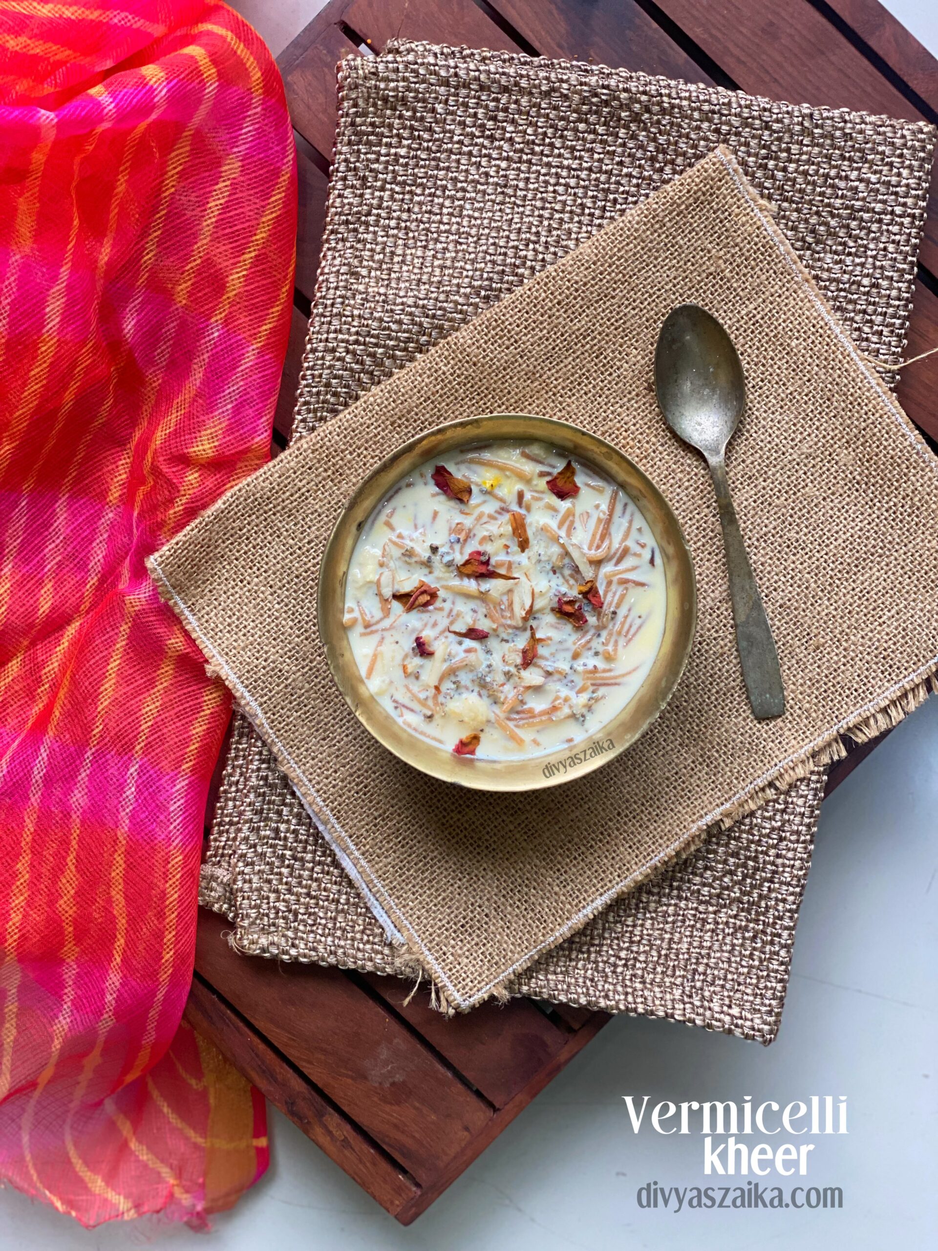 Easy Seviyan Kheer | Vermicelli Kheer - Divya